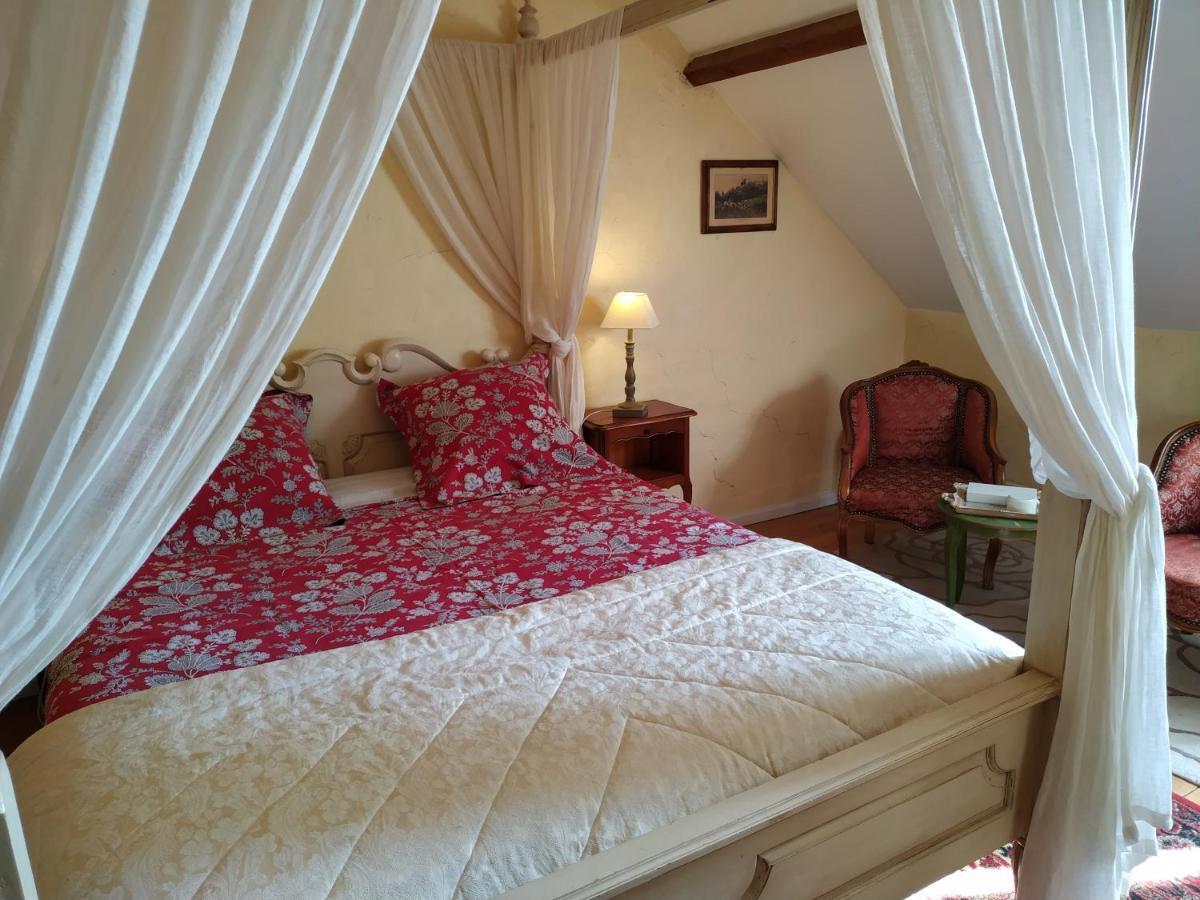 לינה וארוחת בוקר Sainte-Cécile Chateau De Belle-Vue מראה חיצוני תמונה